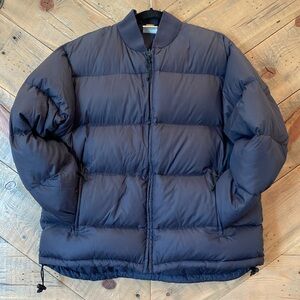 REI Vintage Men's Down Bomber Jacket L